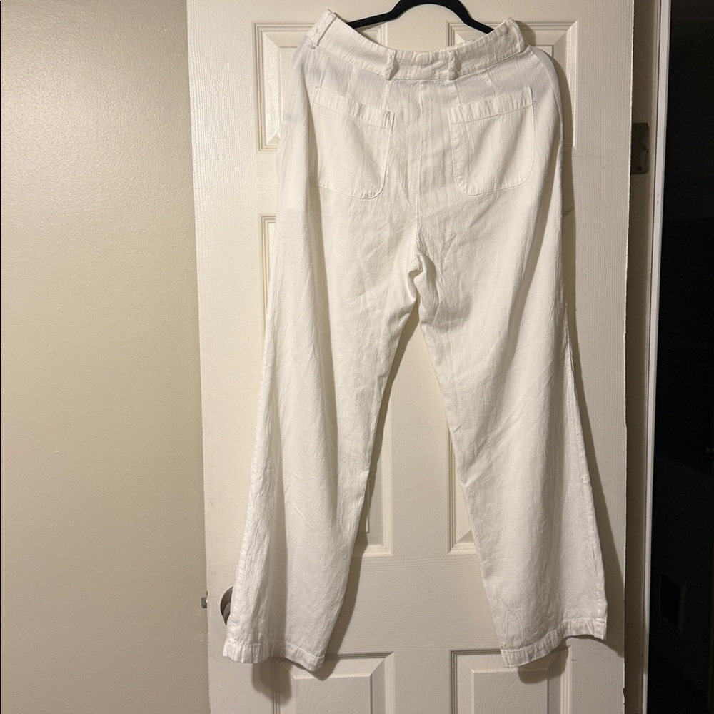 LACAUSA Isabellle Trouser Women’s M White - Picture 6 of 13